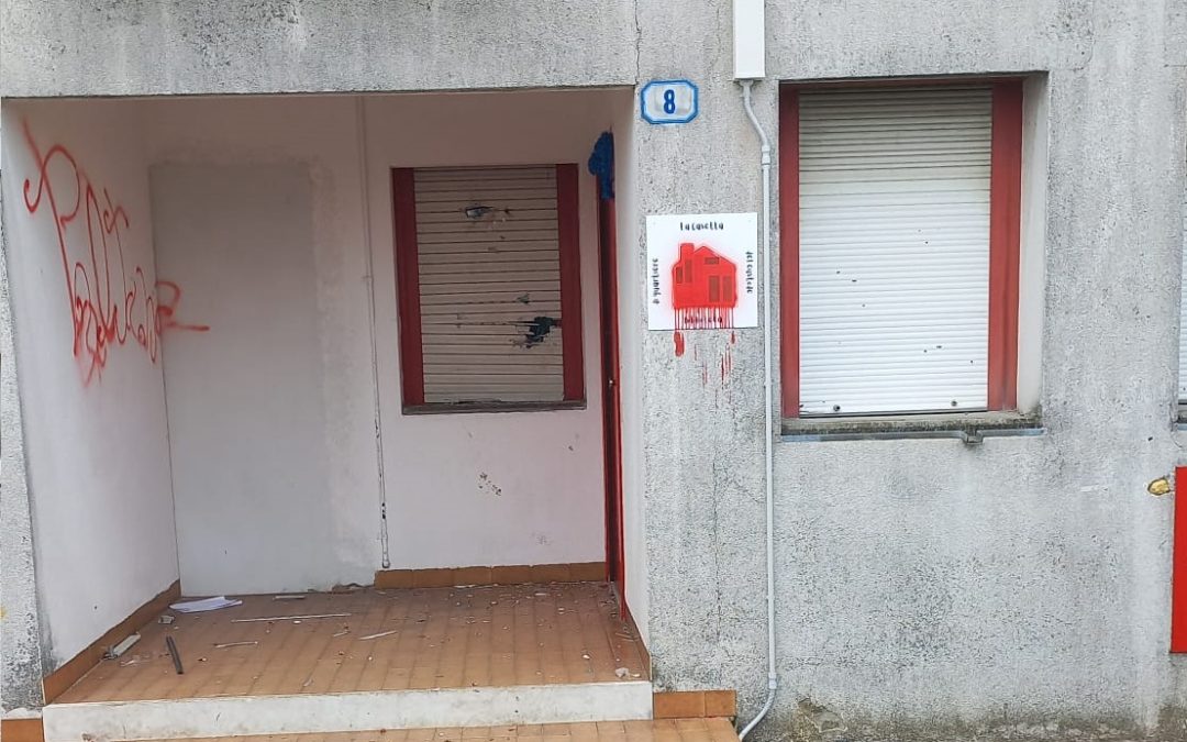 Vandali alla Casetta del Custode