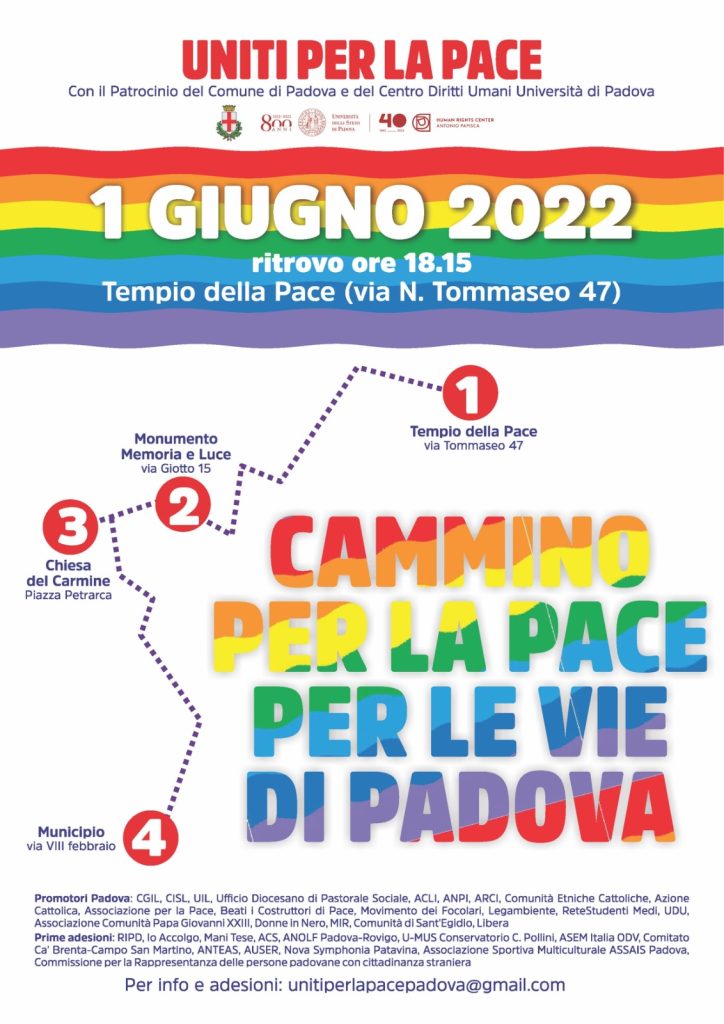 Uniti per la Pace Padova 1