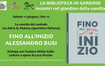 La biblioteca in giardino