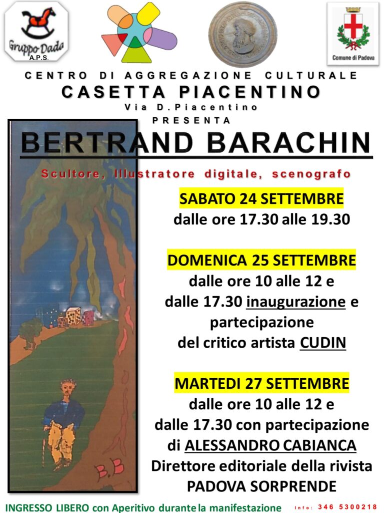 Bertrand Barachin alla Casetta Piacentino 1