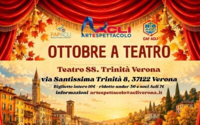 Ottobre a teatro – prima rassegna di spettacoli al Teatro SS. Trinità di Verona