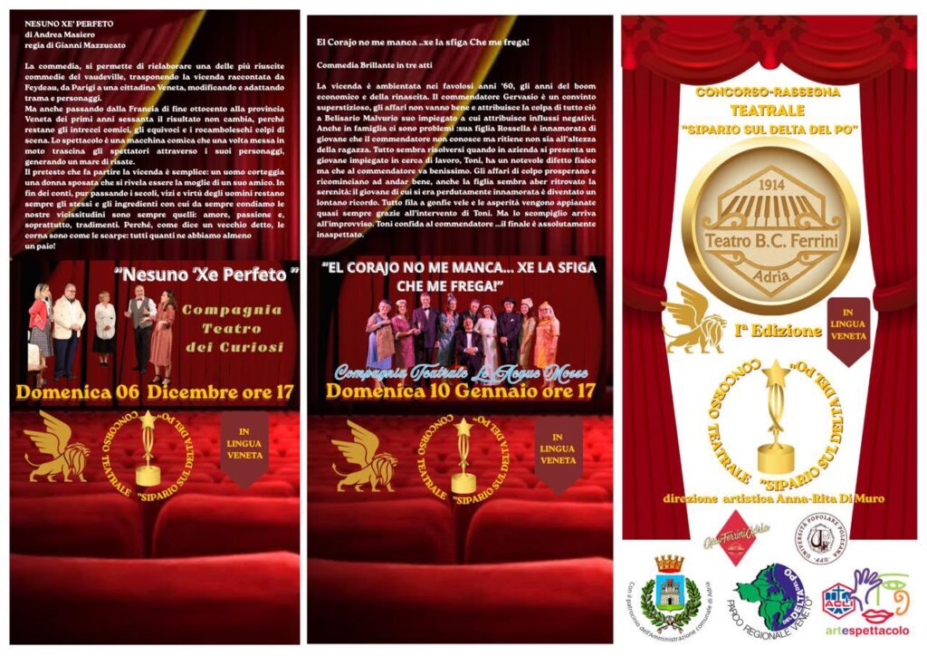 Al via la rassegna di Acli Arte Spettacolo al Teatro Ferrini di Adria 1
