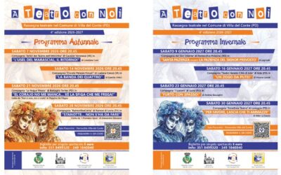 4a edizione della rassegna teatrale “A Teatro con Noi” a Villa del Conte